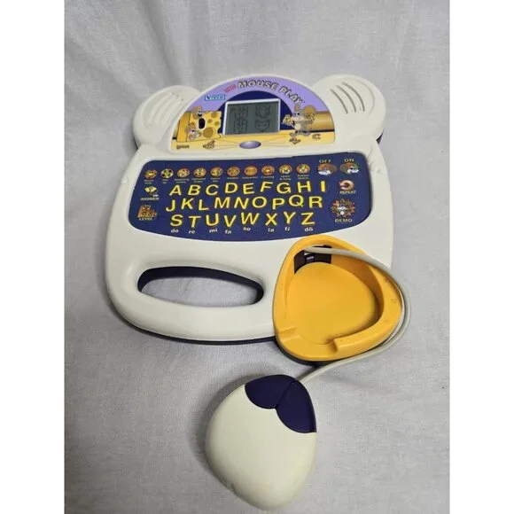 VTECH LITTLE SMART MOUSE PLAY LAPTOP VINTAGE TESTED- WORKS! - Picture 3 of 10